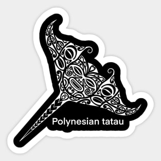 Polynesian tatau Sticker